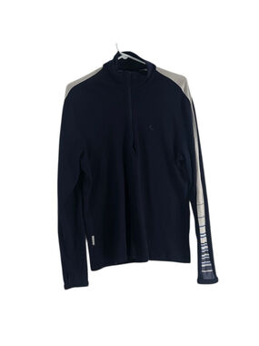 Icebreaker bodyfit 260 quarter zip shirt layering top 260 ski snowboard sz m